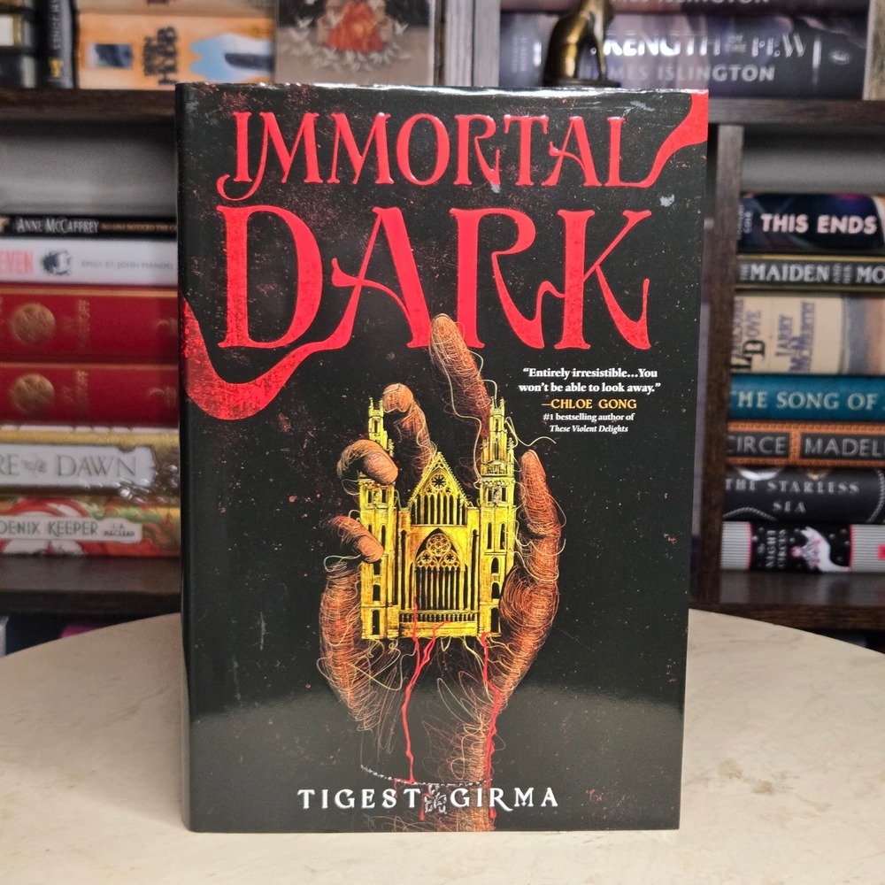 Immortal Dark by Tigest Girma *Signed w/Quote 1st Ed/1st Print* Deluxe Edition